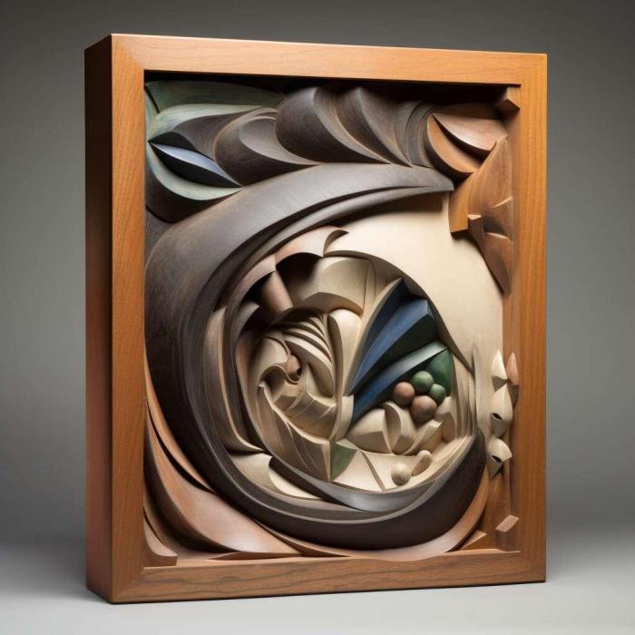 نموذج ثلاثي الأبعاد لآلة CNC 3D Art 